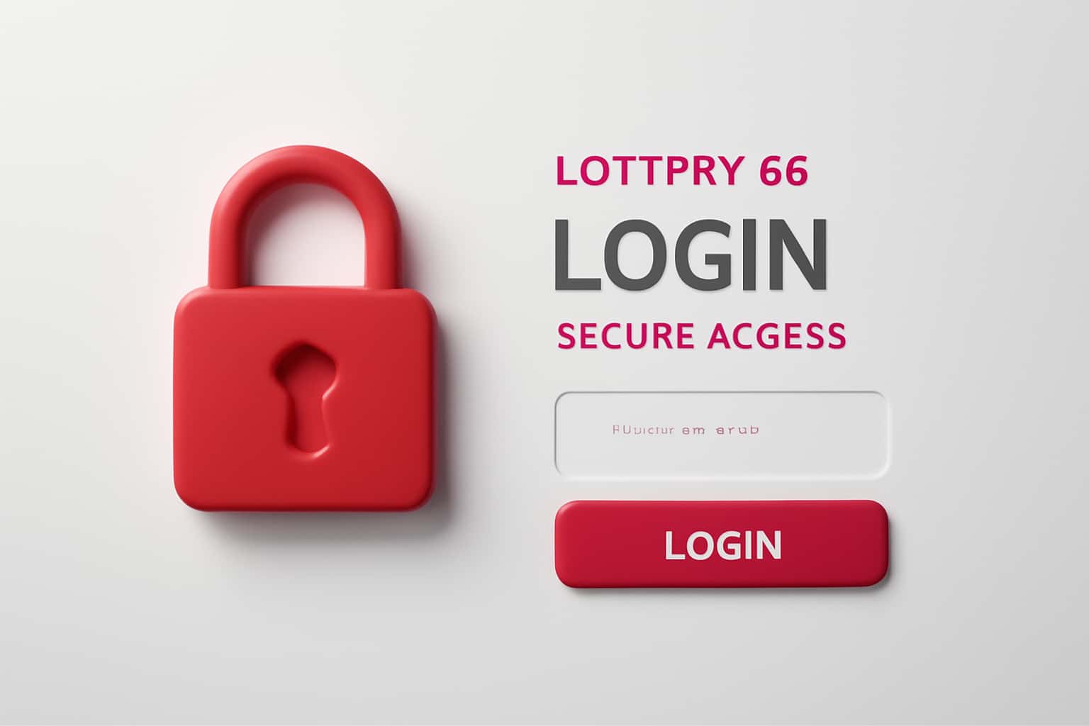 Lottery 66 Login - Secure Access Interface