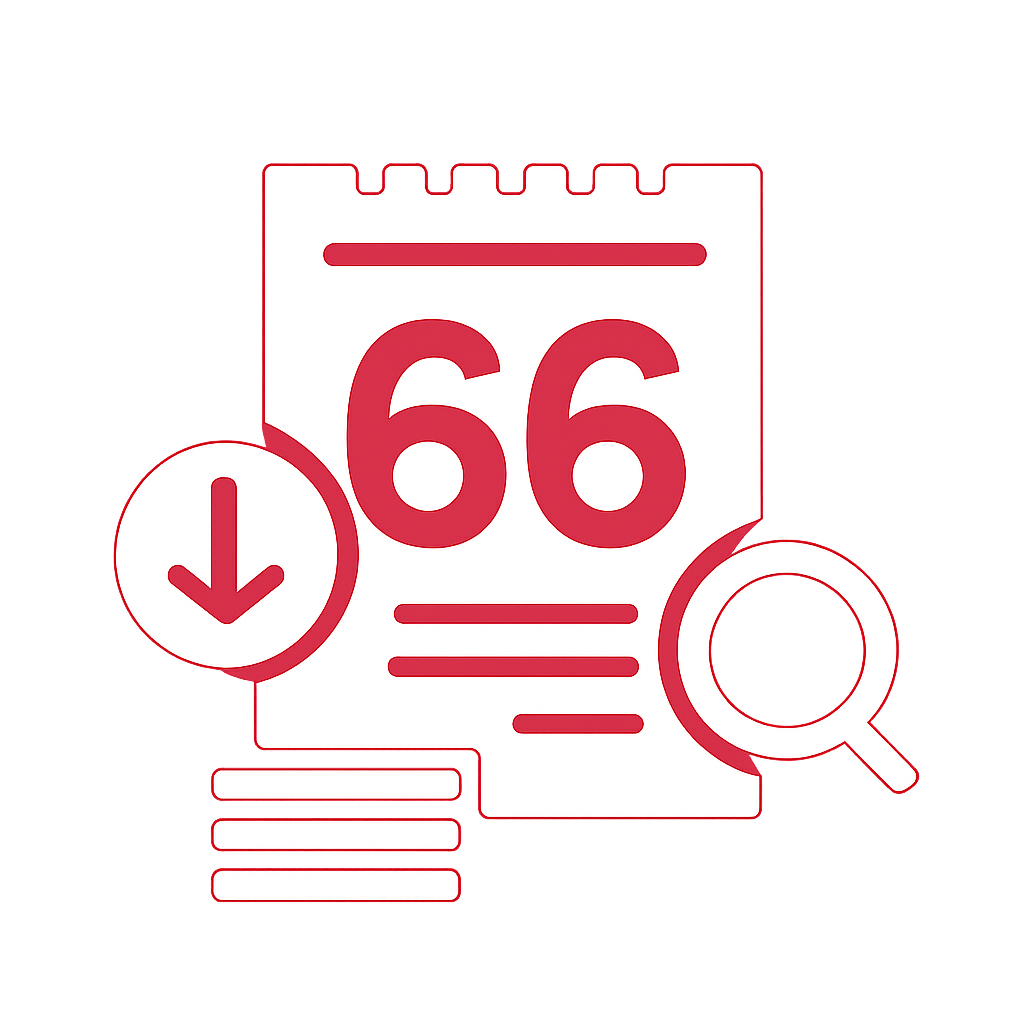 Illustration explaining key points of the Lottery 66 iOS Installation Guide.