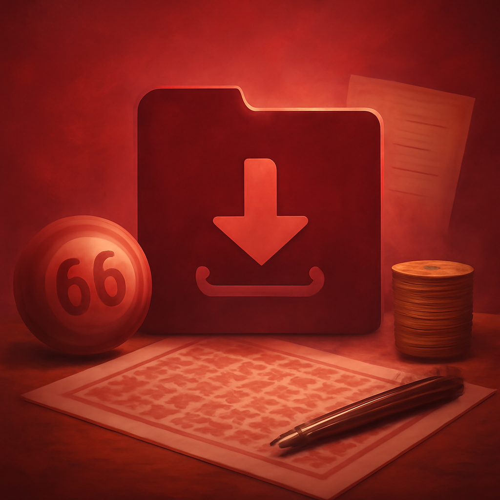 An educational diagram illustrating Lottery 66 installation process.