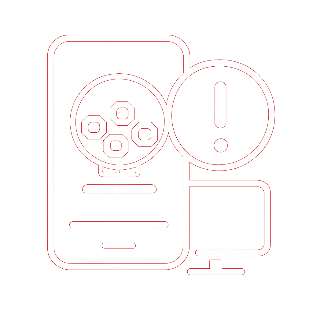 An icon symbolizing support for Lottery 66 app troubleshooting.