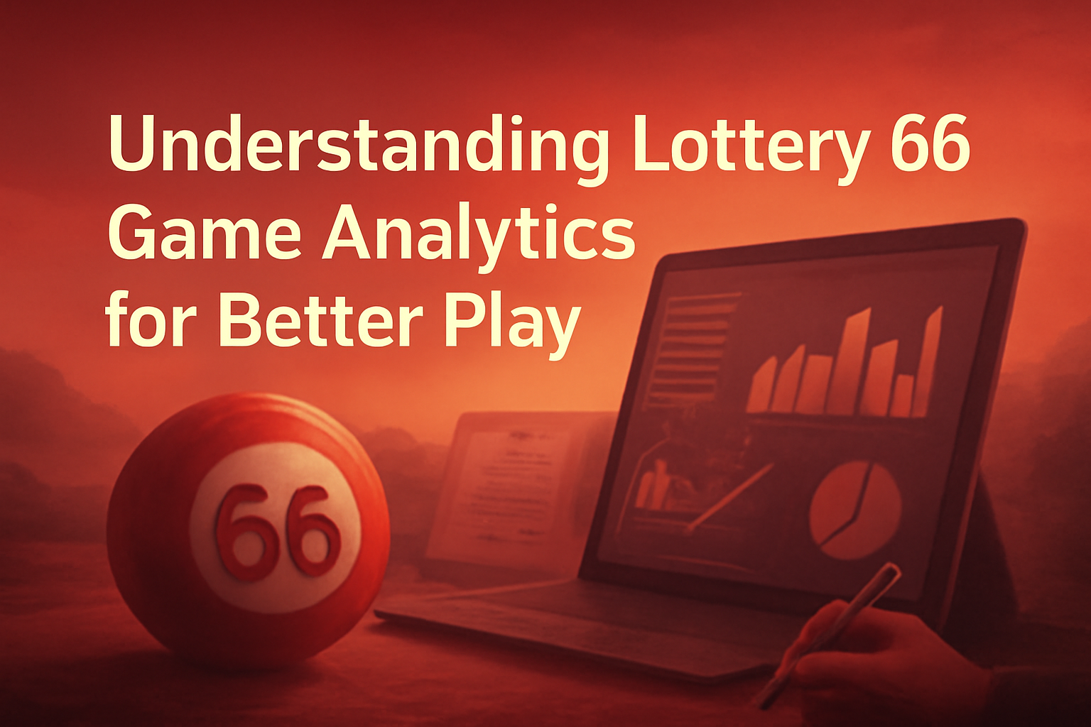 Informational scene showcasing the Lottery 66 iOS Installation Guide.