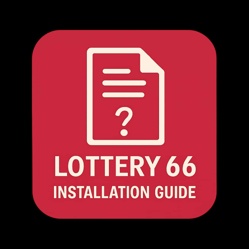 Icon representing Lottery 66 Installation Guide