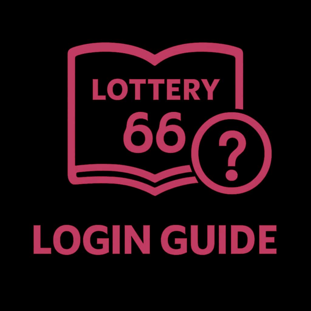 A badge representing the Lottery 66 Login Guide.
