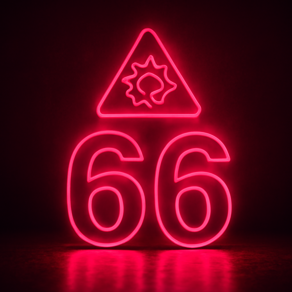 A badge representing the Lottery 66 Login Guide.