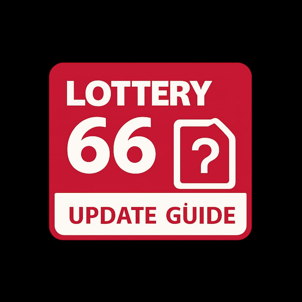 An icon representing the Lottery 66 Update Guide.