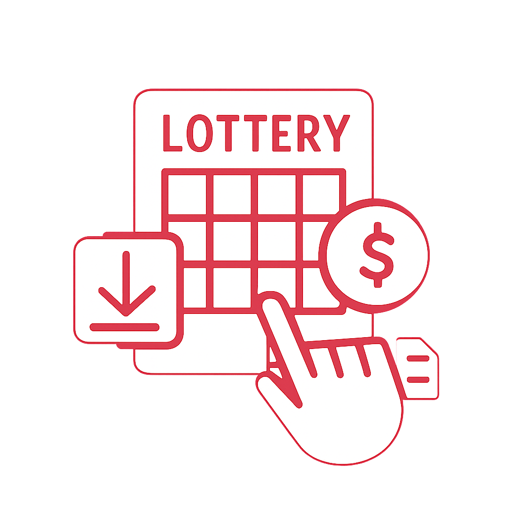 An educational diagram illustrating troubleshooting steps for Lottery 66.