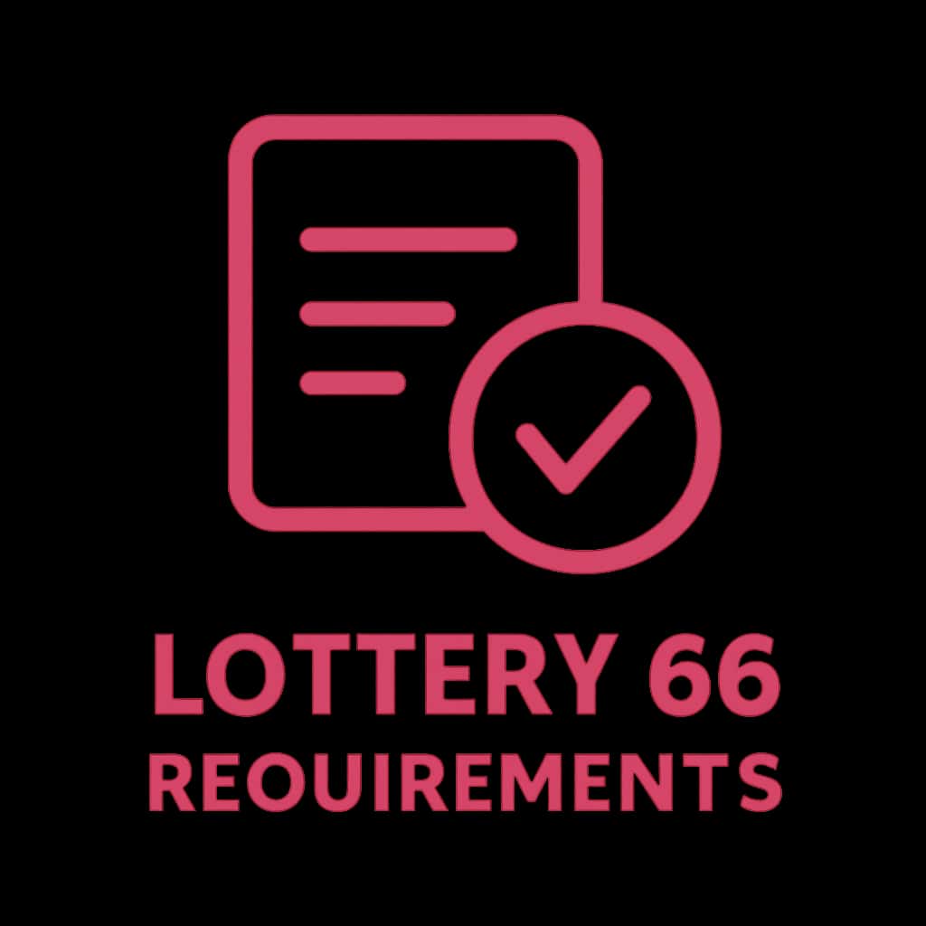Icon representing Lottery 66 Requirements.